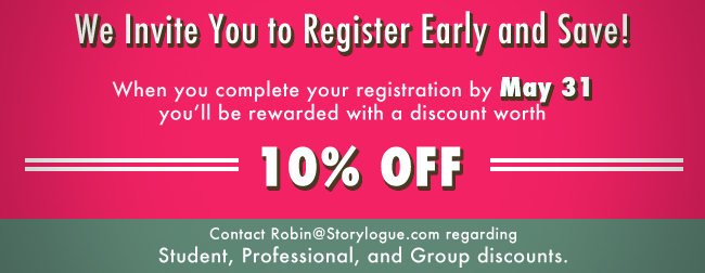 Fall Seminars: Register Early and Save! Register in full by May 31, and receive 10% off